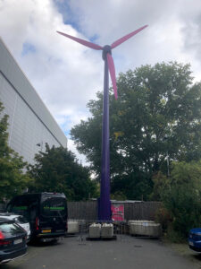 Köpenicker Strasse Berlin BW15 Mobile Wind Turbine